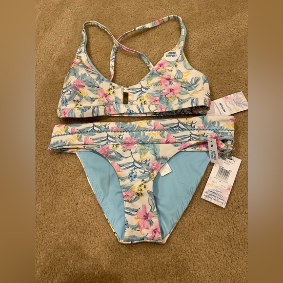 LoveShackFancy Swim Love Shack Fancy X Hurley Bikini Set Swimwear